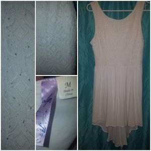 High-low flowy dress